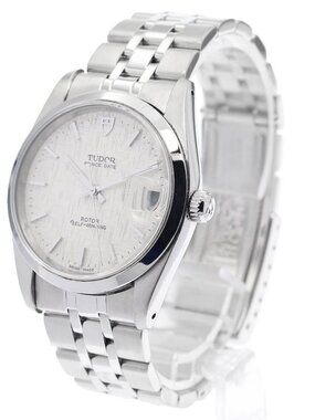 TUDOR Prince Date 74000N Silver Dial Automatic Boy's Watch_956977